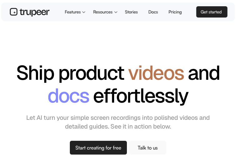 Trupeer AI Home